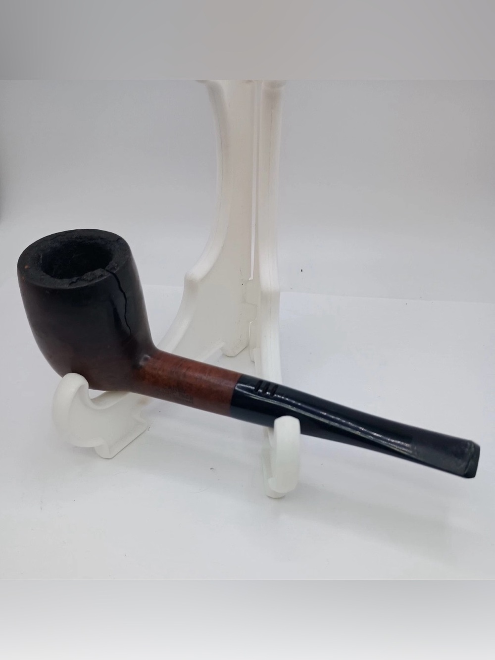 For Parts Carey Magic Inch Pat No 3267941 Billiard Tobacco Estate Pipe VTG